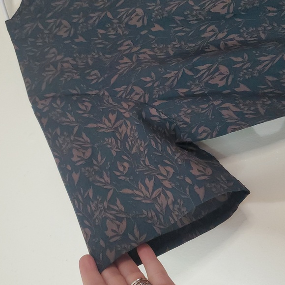 SweetSalt Jumpsuit Size 10 Womens Green Taupe Button Zip Down Scandinavian - Picture 6 of 16